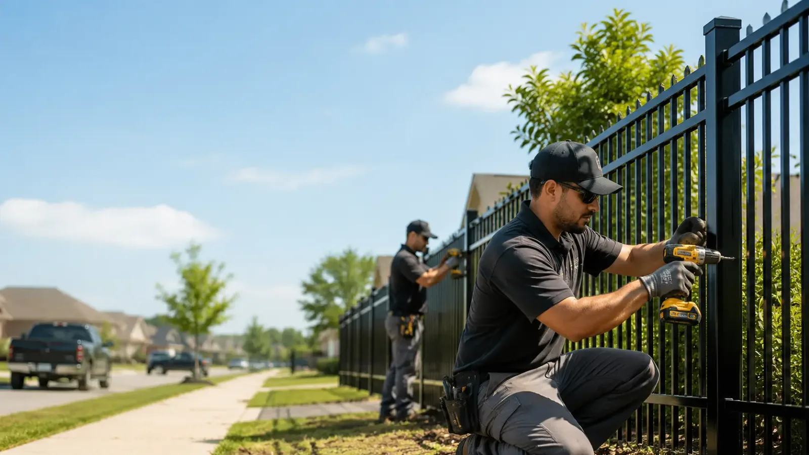 Metal Fence Installation in South Shore, KY